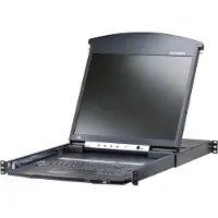 Aten KL1516AIM-AXA-XG rack console 43,2 cm (17") Zwart 1U