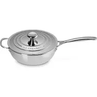 Le Creuset Signature 3-Ply non-stick sauspan met deksel 3,3 l