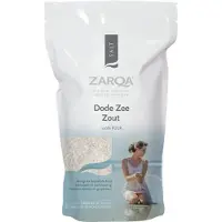 Zarqa 3x 100% Dode Zeezout Navulzak 1000 Gr