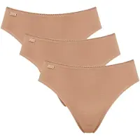 Sloggi Jazz-hipsters 24/7 Cotton Uitstekende verwerking met platte naden, aangename elastische band (3 stuks) | Maat 44