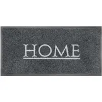 MD-ENTREE MD Entree - Deurmat - Schoonloopmat - Emotion XS - Home Grey - 40 x 80 cm