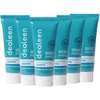 Deoleen Anti-transpirant - Crème Sensitive - Deodorant - 50 ml 6 pack