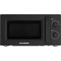Hausberg HB-8008NG Magnetron 700 W Zwart | 20 L Solo-Microwave Met 5 Vermogensstanden & Ontdooifunctie