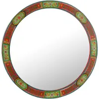 J-Line Mirror round frame mumbai mdf mix