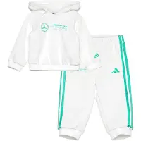 Adidas Trainingspak 'MERCEDES - AMG PETRONAS FORMULA ONE TEAM DNA BABY JOGGER LONG' aqua / wit