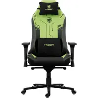 Hicon Premium Bureaustoel - Luxe Ergonomische - Bureaustoel voor Volwassenen met Verstelbare Functies - Apex Serie - EagleBlaze - Groen