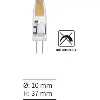 Calex G4 lamp | (Led, 1.5W, 120lm, 3000K)