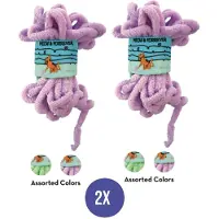 Kong pull-a-partz yarnz assorti 11,5x7,5x4,5 cm 2 st - Honden speelgoed