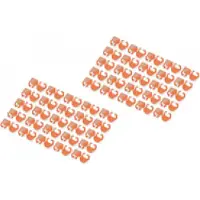 Digitus A-CC-O Farbclips für Patchkabel 100Stk. Orange