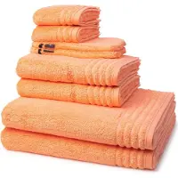 Vossen 2 X was- 2 X gast- 2 X douche- 2 X handdoek in een set Vienna Style Supersoft