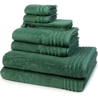 Vossen 2 X was- 2 X gast- 2 X douche- 2 X handdoek in een set Vienna Style Supersoft