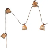 Newgarden Lichtsnoer Aurora Jute 8m 2w