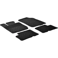 GledRing Rubbermatten Dacia Duster 2010- (G profiel 4-delig + montageclips) voor o.a. DACIA