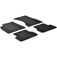 GledRing Rubbermatten Audi A7 2010- / A6 2011- (T profiel 4-delig + montageclips) voor o.a. AUDI