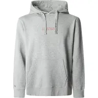 Pepe Jeans Sweatshirt 'Dexter' grijs gemêleerd / rood / wit