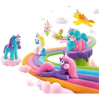 Sonstige Verlage Hallo Clay - Regenboog Eenhoorns (Creatief speelgoed)