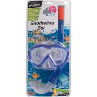 Sportx Kinder snorkelset blauw