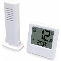 Technoline WS 9114 - Temperatuurstation - Binnen- en buitentemperatuur - (2 stuks)