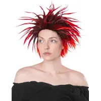 Maskworld Warrige Pruik Rood