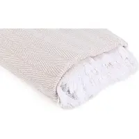 Hannah Home - Sofa Hoes - Beige - 170 x 205 cm - 100% Gerecycled Katoen