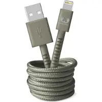Fresh 'n rebel USB - Lightning Fabriq Cable (2m) - Groen