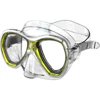 Seac Sub Masque de Plongée Elba - Adulte - Jaune