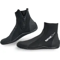 Seac Sub Regular 5 Mm Booties Zwart EU 47-48