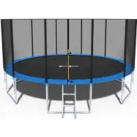 Viking Choice Trampoline - blauw - 465 cm - met net en ladder - tot 180 KG