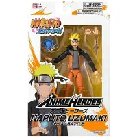 Bandai - Anime Heroes - Naruto Uzumaki Figuur (Final Battle) - Officieel Gelicenseerd Naruto Shippuden - Anime Heroes Manga Figuur 17 cm - Naruto Actie Figuur - Speelgoed voor Kinderen 4+ - 36964