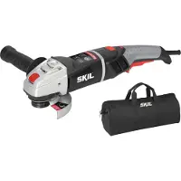 Skil Haakse Slijper 125 mm - 1300W - Slijptol - Slijpmachine - Inclusief Tas, Zijhandgreep, Beschermkap & Flenzen - Met Clic-Systeem - Haakse Slijpers - 9412 MA
