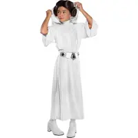 Rubies Luxe prinses Leia Star Wars kostuum voor meisjes