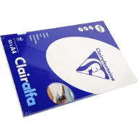 Clairefontaine Clairalfa presentatiepapier A4, 160 g, pak van 50 vel - 3 stuks