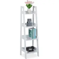 Relaxdays Rekken, Rechtopstaande plank (33 x 30 x 112 cm)