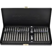 AWTOOLS KOŃCÓWKI HEX / TORX / SPLINE KOMPLET 40 CZĘŚCI BL