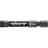 Wera Bit | 4 mm lengte 50 mm | 1/4 inch E6,3 | impaktor, DC | box met 5 bits | 1 stuk - 05157644001 - 05157644001