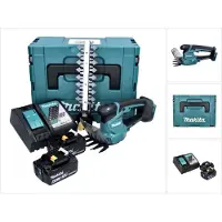 Makita DUM 111 RGXJ accu grasschaar heggenschaar 18 V + 2x accu 6.0 Ah + lader + Makpac
