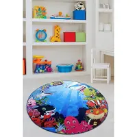 Nirvana - Tapijt - Veelkleurig 100cm - Antibacterieel - Antislip