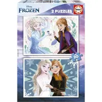 Educa - Puzzel - Frozen - 2 x 20 stukjes - Legpuzzel voor kinderen