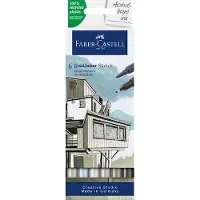 Faber-Castell sketchmarker - Goldfaber - Architecture set - 6 kleuren - FC-164807