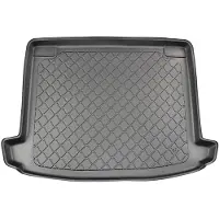 Renault Guardliner kofferbakmat voor Renault Clio 4 Grandtour (03.2013-02.2021), hoge laadvloer - TPE-Rubber