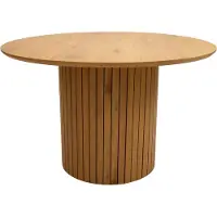 Kick Collection eettafel Mika - Eikenhouten-look - Rond