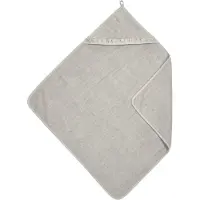 Meyco ruffle badcape badstof greige unisex