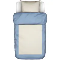 Marc O'Polo Dekbedovertrek Keersten Denim Blue Percal-140 x 200 / 220 cm | 1-Persoons