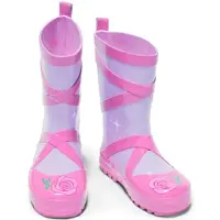 Kidorable Roze / lila kinderregenlaars Ballet van 24