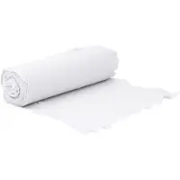 vidaXL Geotextielmembraan 1x10 m polyestervezel wit