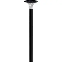 V-TAC VT-413-B Solarlampen - Zuilvormige lichtsensor - IP65 - Zwart - 15 Watt - 2200 Lumen - 6000K+4000K - Modelnr: - VT-413-B