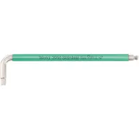 Wera 3950 SPKL Multicolour Imperial Stiftsleutel, inch, RVS, 1/4" x 185 mm - 05022856001