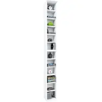VCM Houten CD DVD Stand Opslag Boekenkast Decoratieve Plank Bigol Houten CD DVD Stand Opslag Boekenkast Decoratieve Plank Bigol