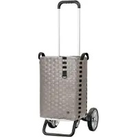 Andersen Shopper Shopper ' Silja ' grijs / zwart / zilver
