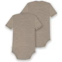 Normani Rompertje/body 'Tauranga' beige / crème / groen / wit